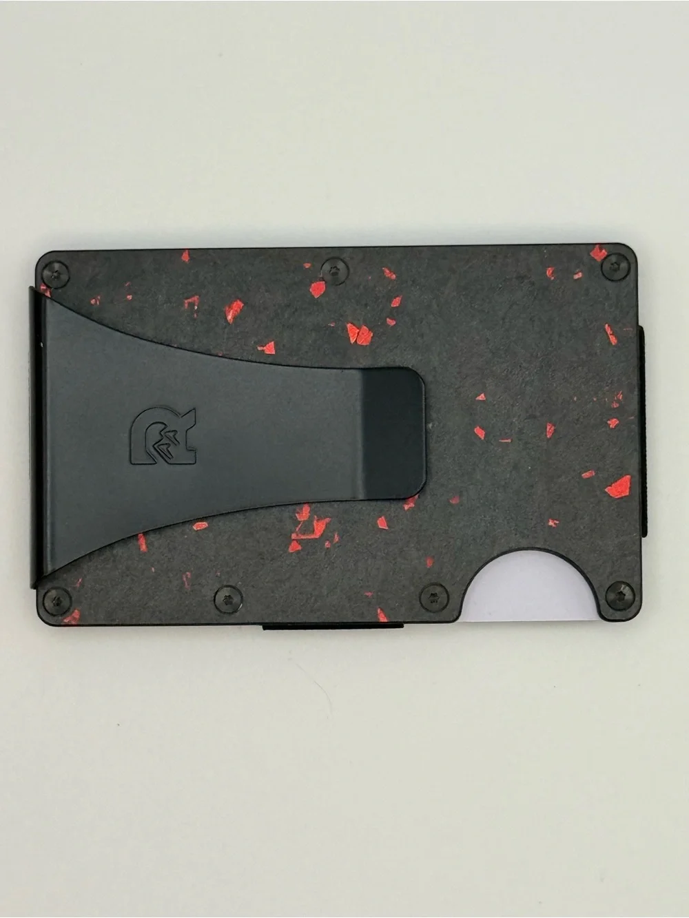 Ridge Forged Ember Carbon Fiber RFID Wallet Full Set With Box (P105)